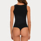 🔥49% OFF🔥Solid Color Crew Neck Bodysuit