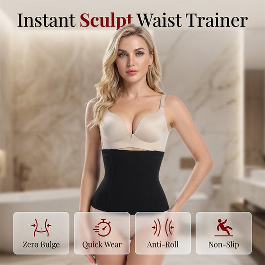 Seamless Waist Trainer Belt Tummy Control Body Shaper for Women