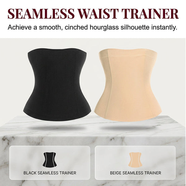 Seamless Waist Trainer Belt Tummy Control Body Shaper for Women