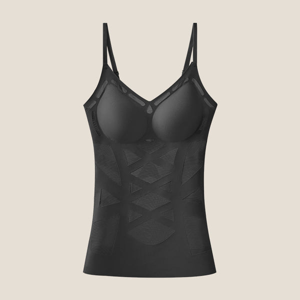 Women's Seamless Shaping Camisole with Built-in Bra