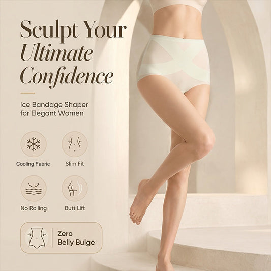 Women's Seamless Tummy Control Cooling Panties