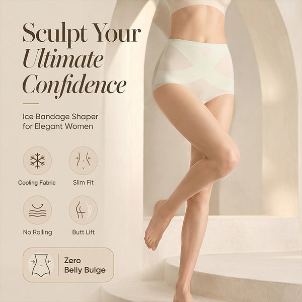 Women's Seamless Tummy Control Cooling Panties