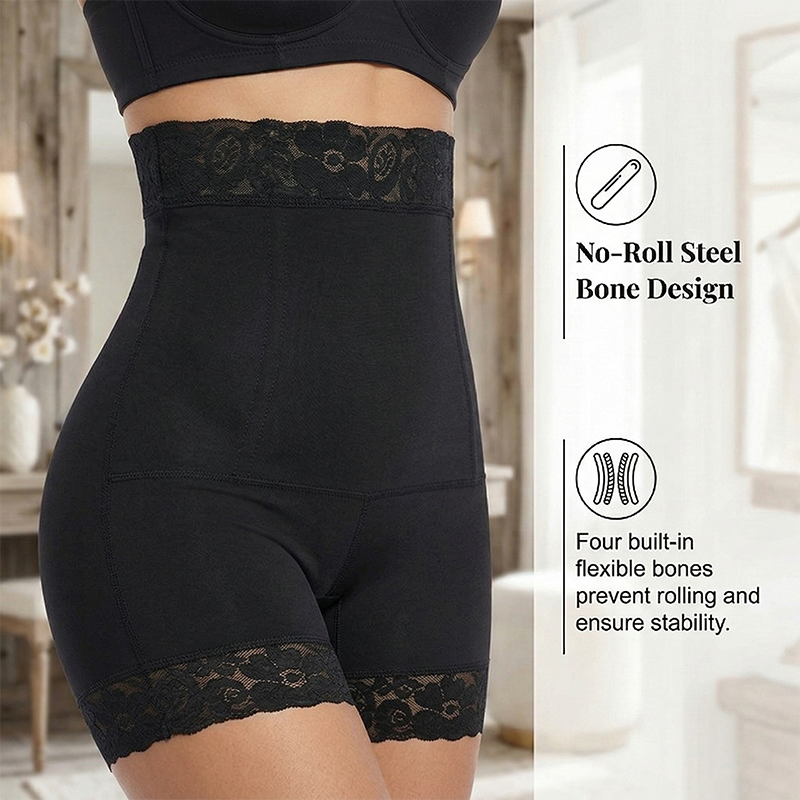 🩷Women's High-Waist Tummy Control Butt Lifter Shorts